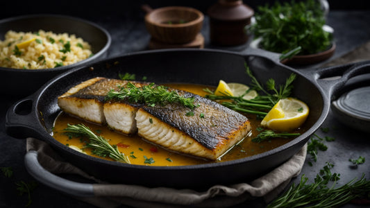 Pan-Seared Chilean Sea Bass