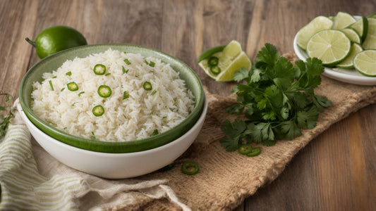 Cilantro Jalapeno Lime Rice
