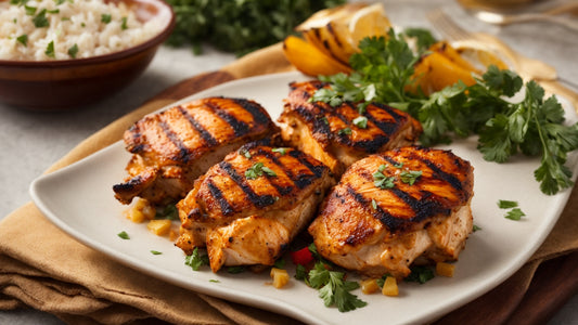 Grilled Chipotle Chicken Thighs