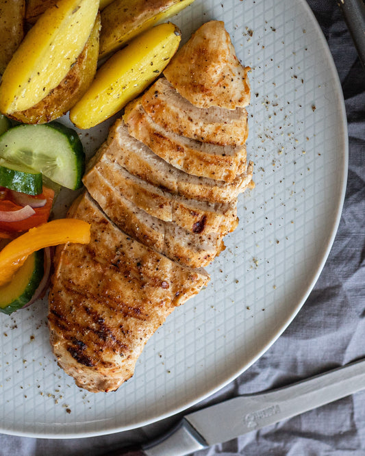 Zesty Garlic Grilled Chicken with Vegetables