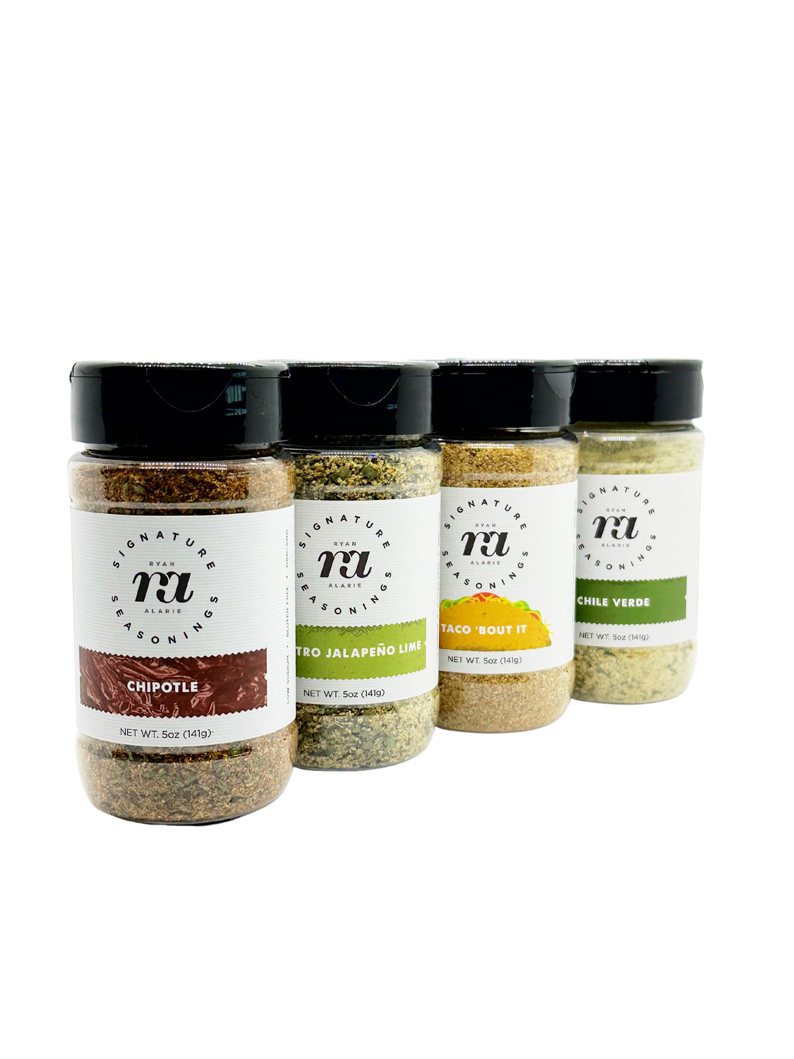 BBQ Rub, Seasonings, Spices - Try-Me Sampler 5-Pack