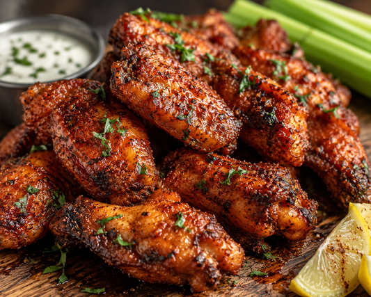Cajun Smoked Chicken Wings