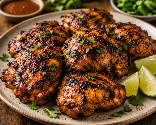 Grilled Chipotle Chicken Thighs
