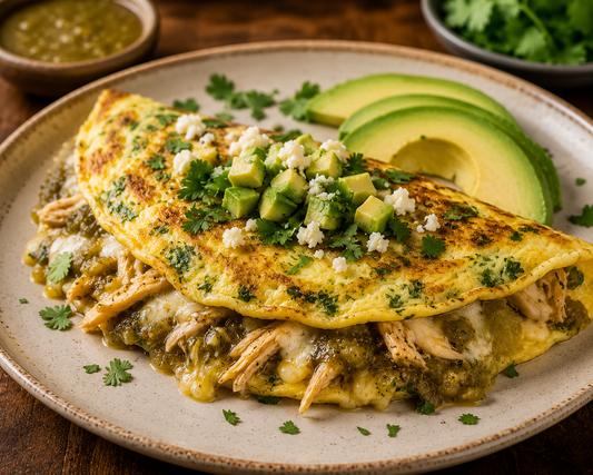 Chile Verde Omelette