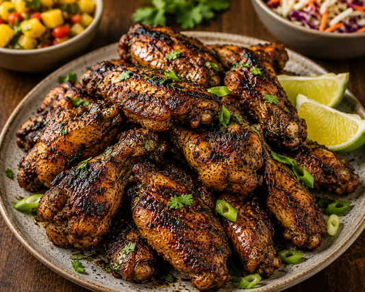 Caribbean Jerk Chicken Wings