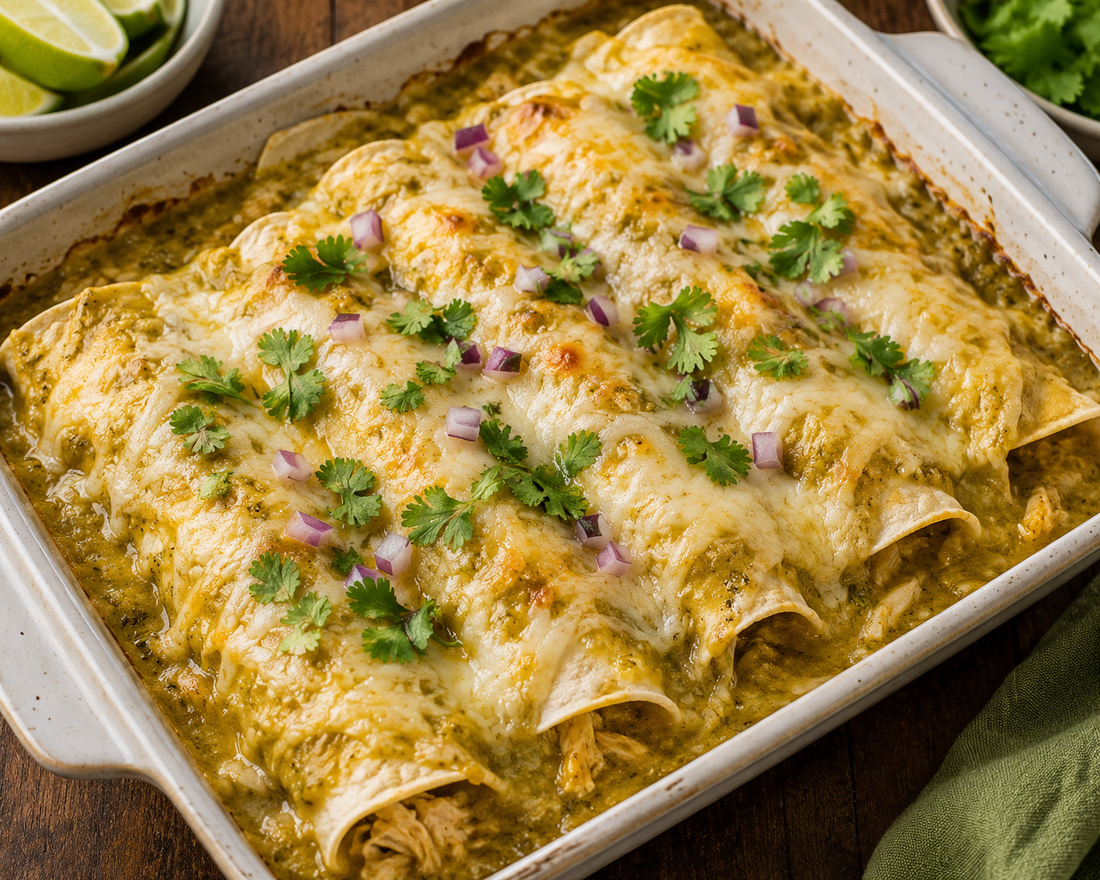 Green Chile Enchiladas