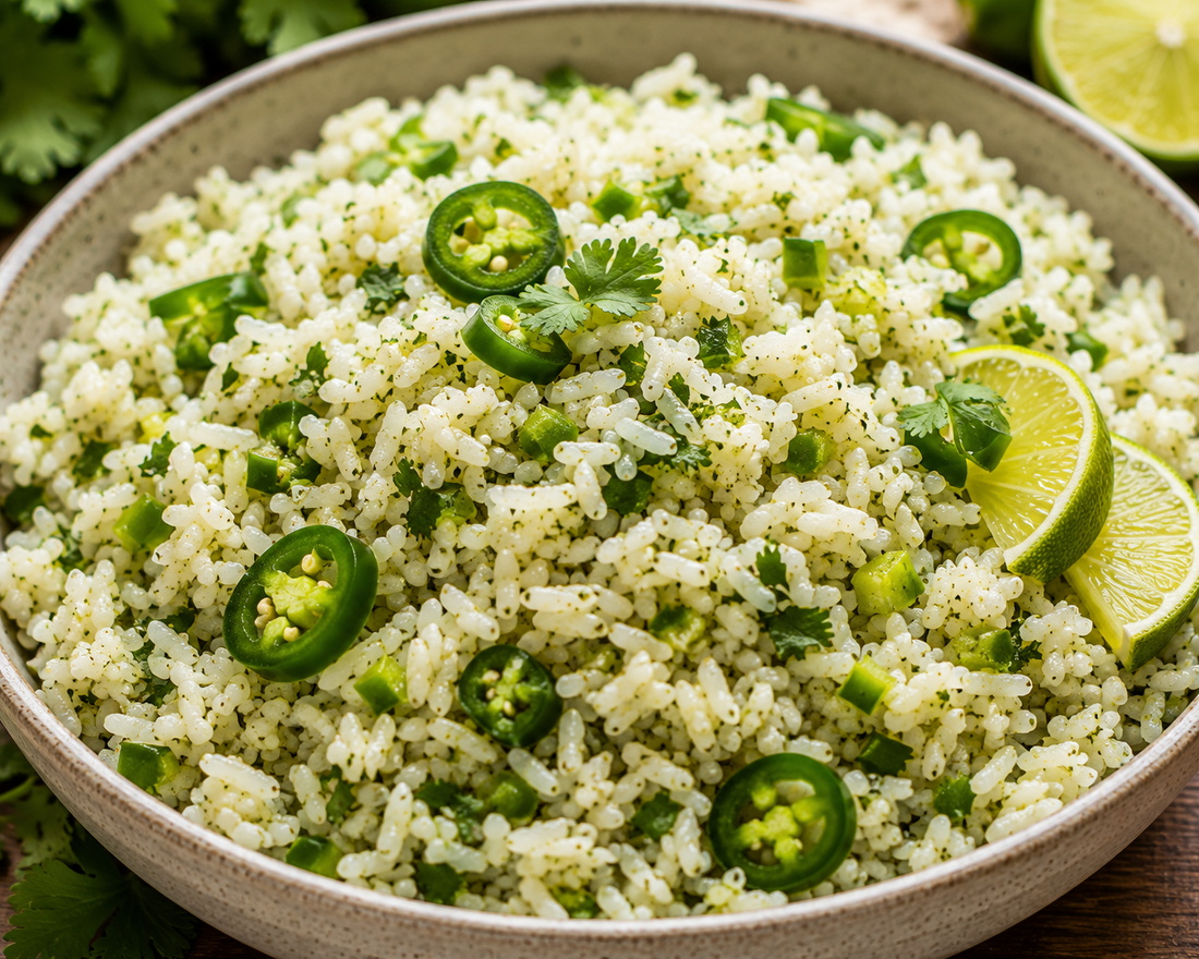 Cilantro Jalapeno Lime Rice