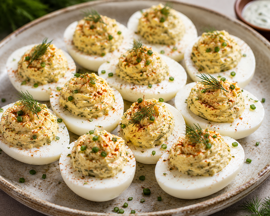 Deviled Eggs with a Dill Ranch Twist