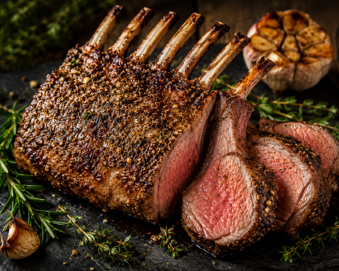 GREEK Seasoned Rack of Lamb