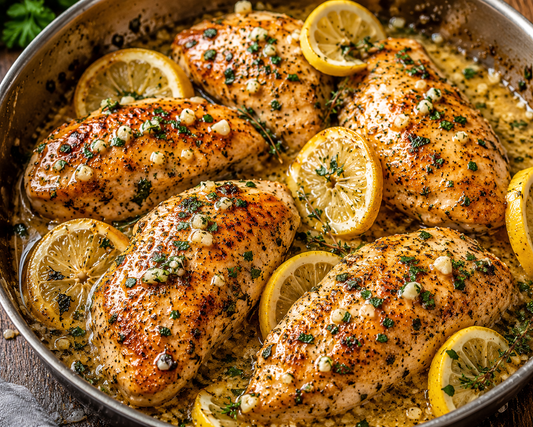 Zesty Garlic Lemon Chicken