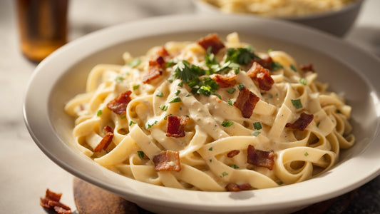 Chipotle Bacon Fettuccine Alfredo